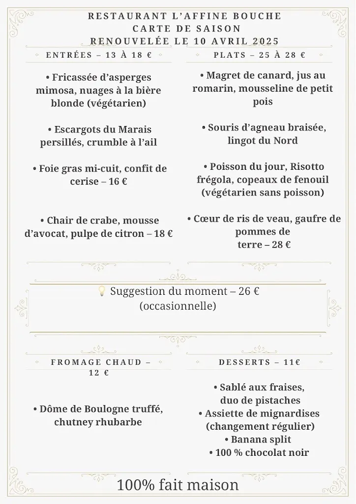 Menu_L’affine bouche restaurant à Socx, Bergues_Socx_image_3