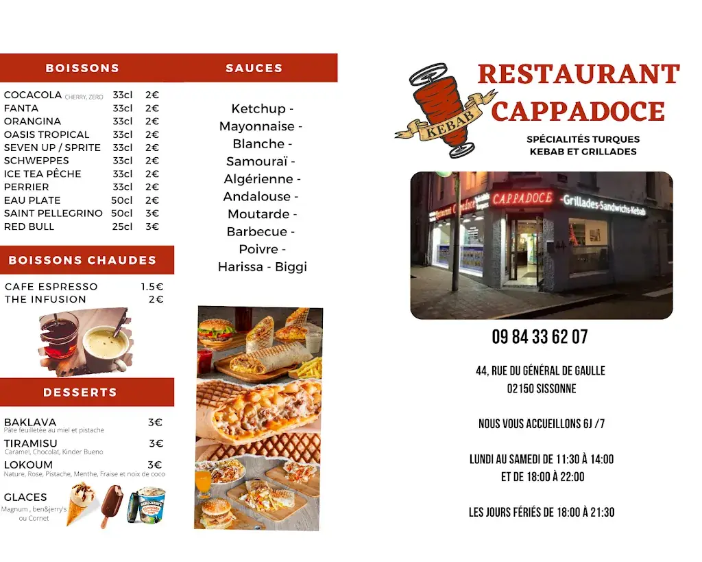 Menu_RESTAURANT CAPPADOCE KEBAB_Sissonne_image_2