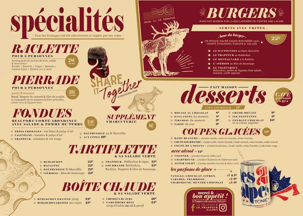 Menu_Le Trappeur_Alpes_image_1