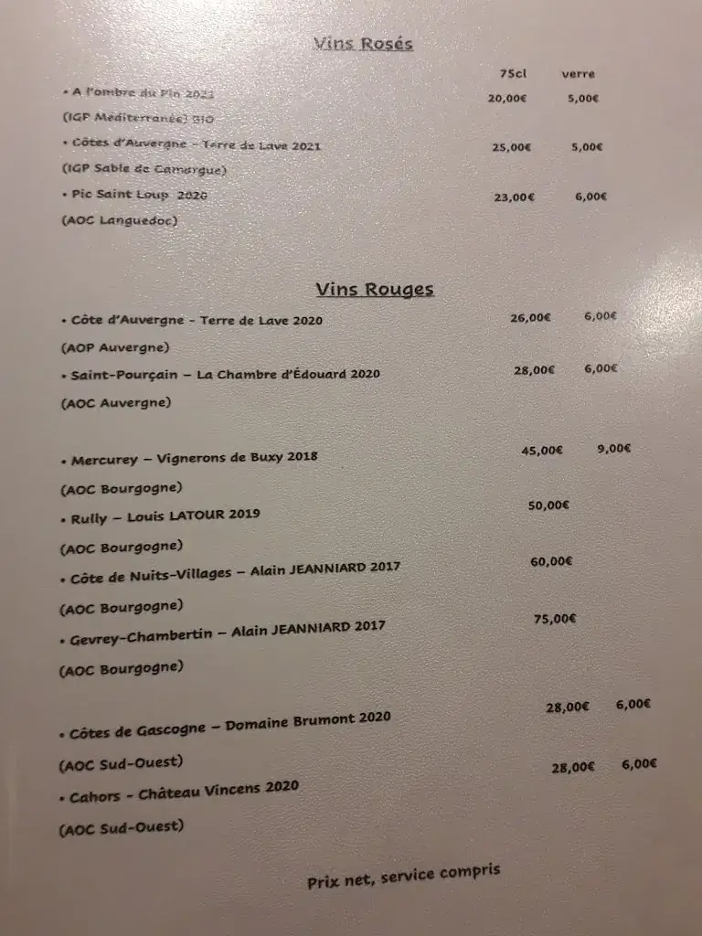 Menu_Flagrants délices_Clermont-Ferrand_image_1