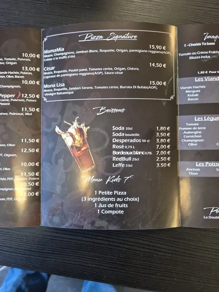 Menu_BENJY’S PIZZA_Songeons_image_3