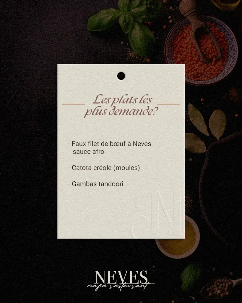 Menu_Café Restaurant Neves_Seigneux_image_1