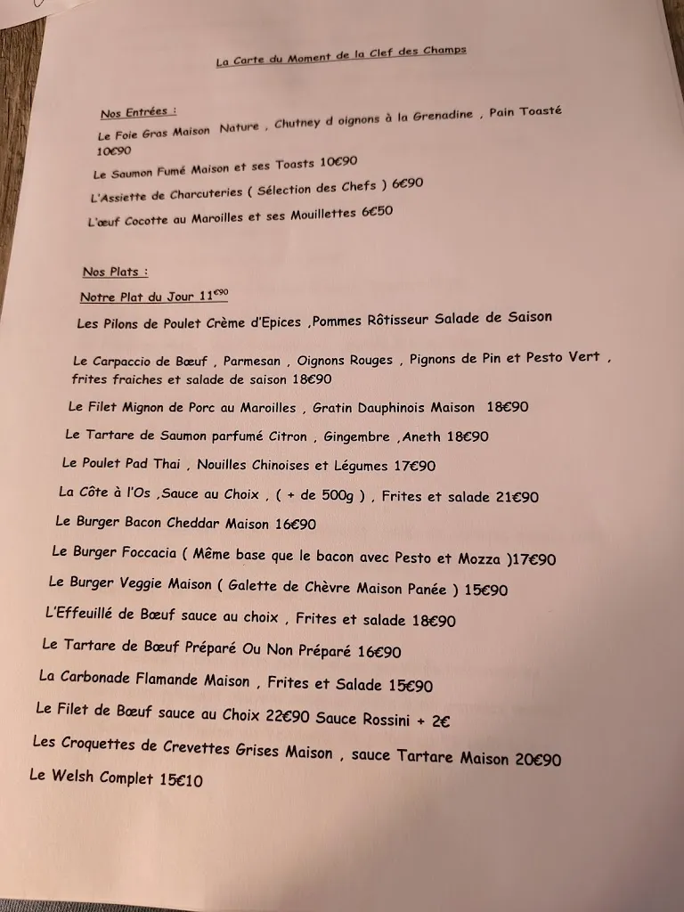 Menu_La Clef des Champs_Templemars_image_4