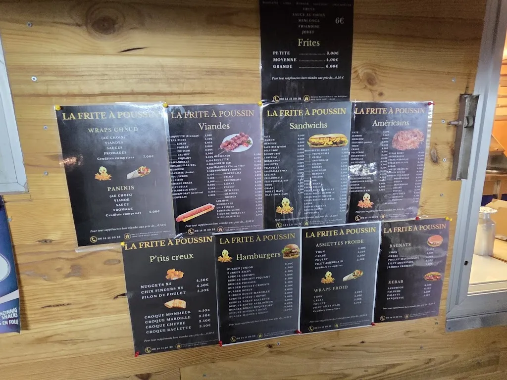 Menu_LA Friterie Poussin_Thun-Saint-Amand_image_1