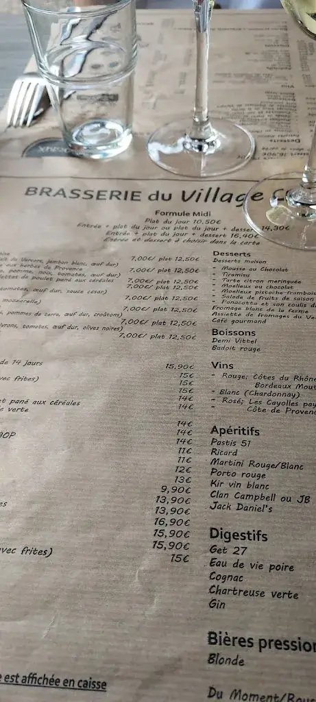 Menu_Brasserie du Village_Crolles_image_4