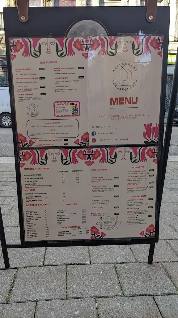 Menu_Les Savoureux_Valenciennes_image_1