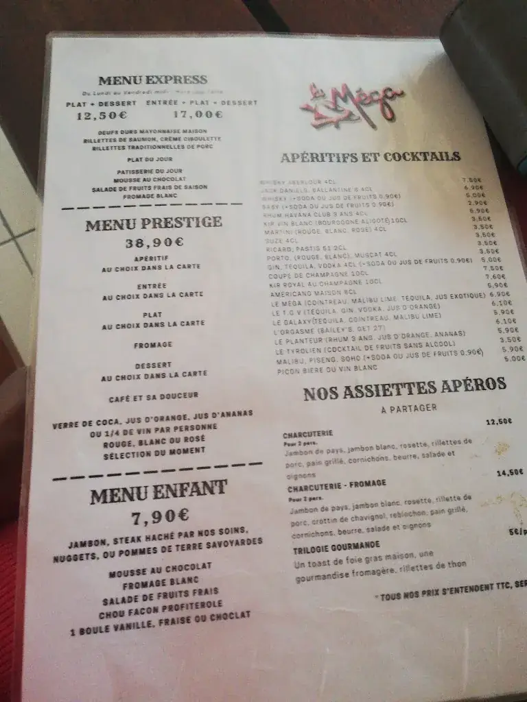 Menu_SARL Le Méga._Venette_image_3