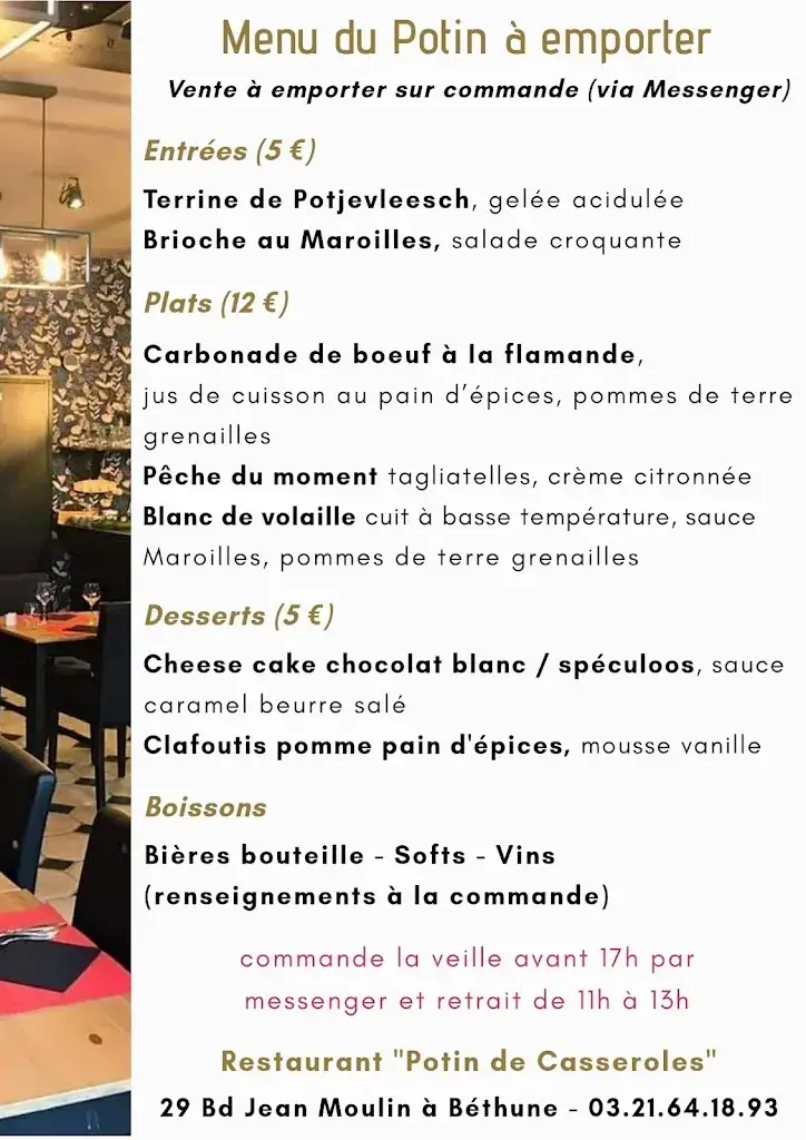 Menu_Potin de Casseroles_Béthune_image_1