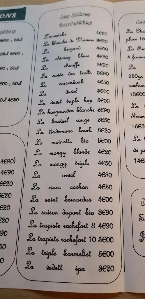 Menu_Café de la Fontaine_Verlinghem_image_2