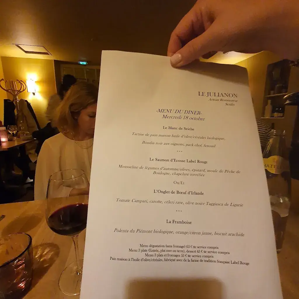 Menu_LE JULIANON_Senlis_image_4