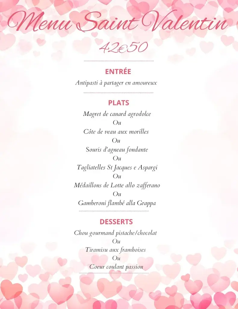 Menu_Ristorante pizzeria da Luca_Crolles_image_1