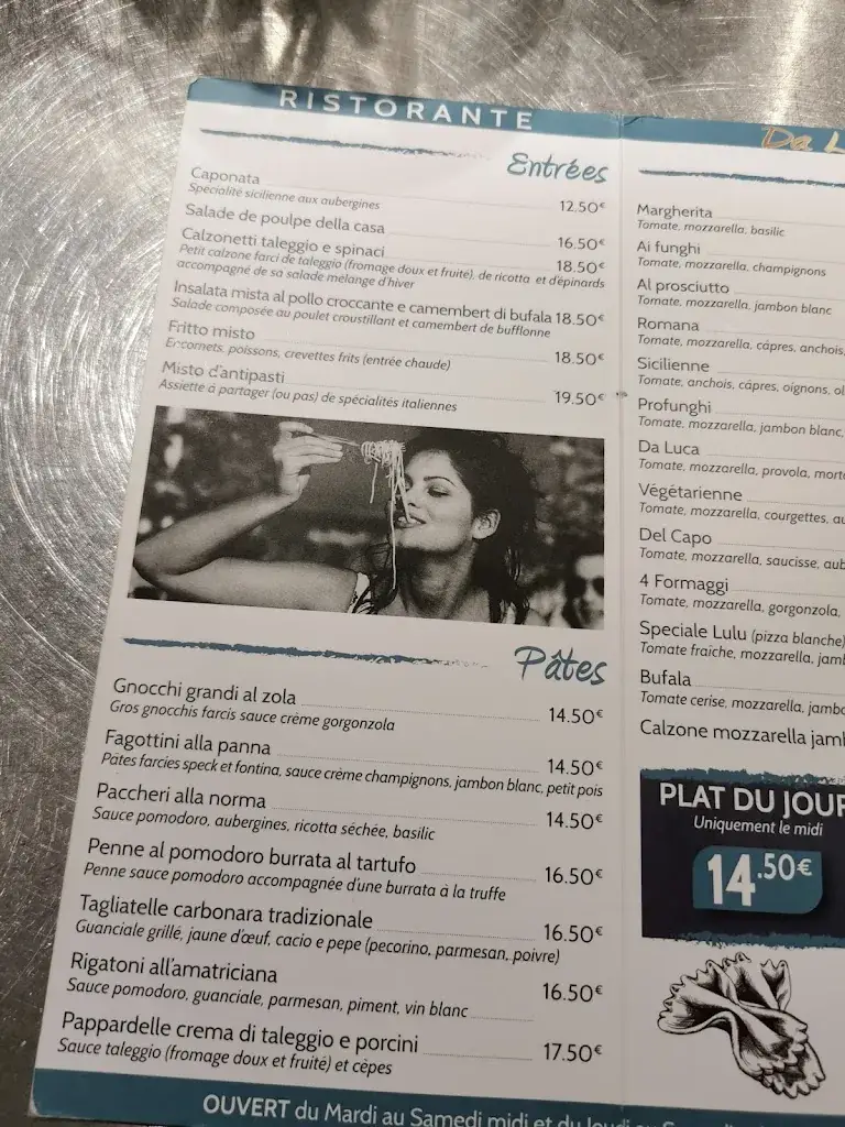 Menu_Ristorante pizzeria da Luca_Crolles_image_4