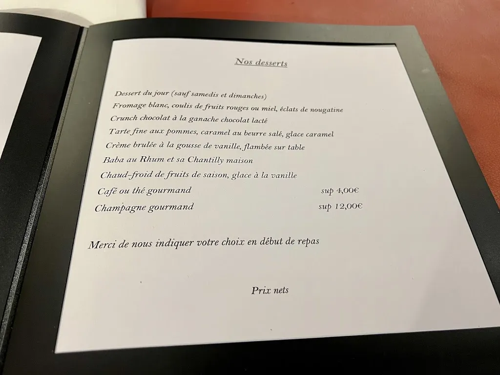 Menu_La Table d'Escapade_Senlis_image_1