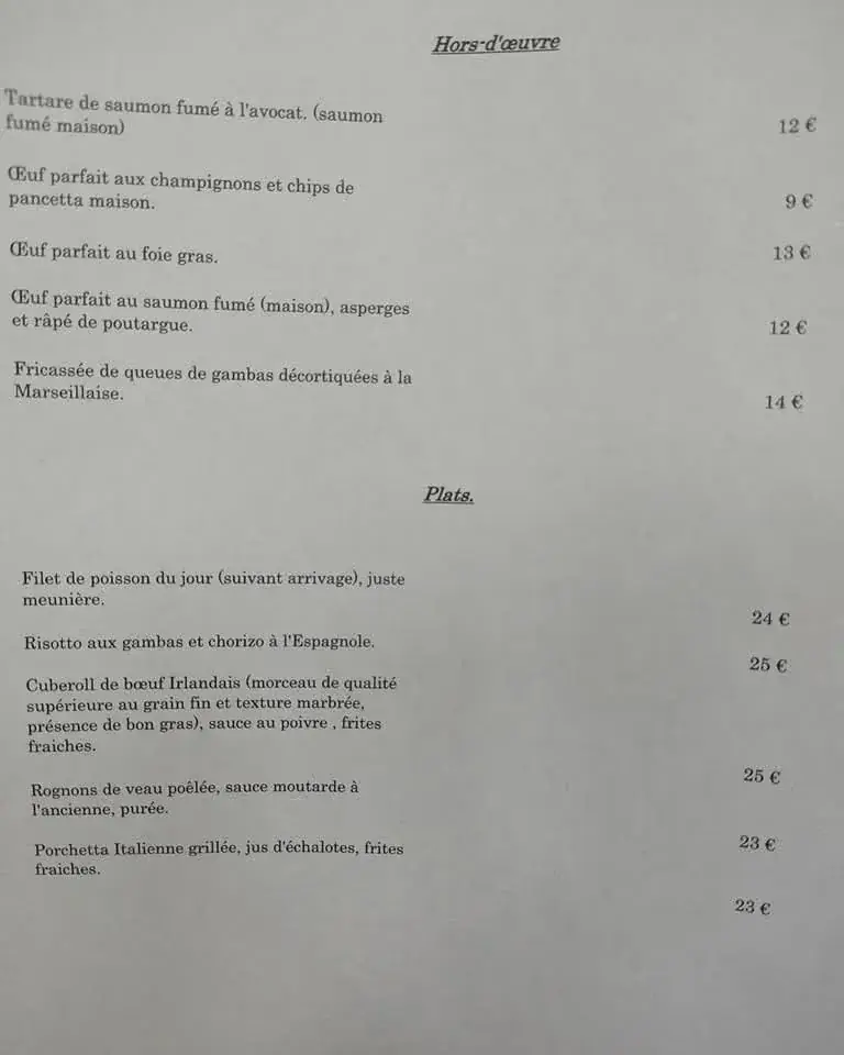 Menu_Le Refuge des Saveurs_Condé-sur-l'Escaut_image_1