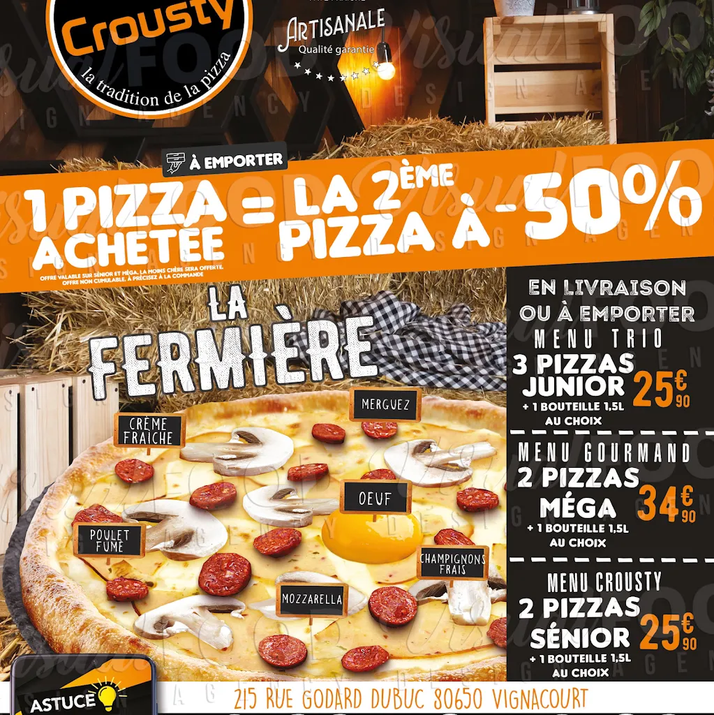 Menu_Pizza crousty_Vignacourt_image_1