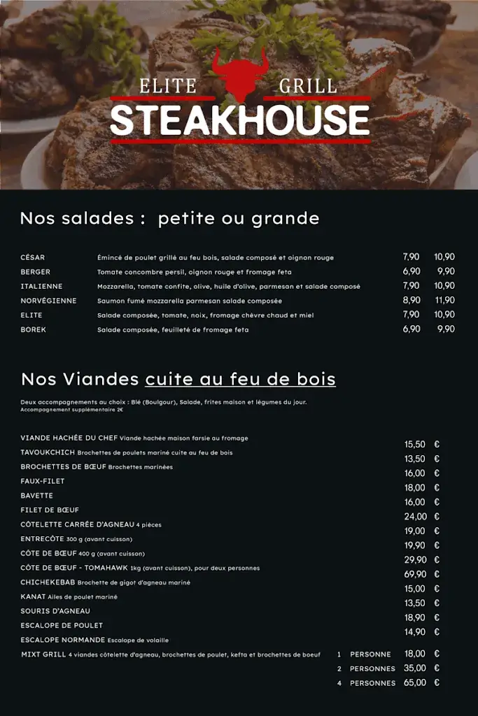 Menu_Elite Grill SteakHouse_Villers-Bretonneux_image_3