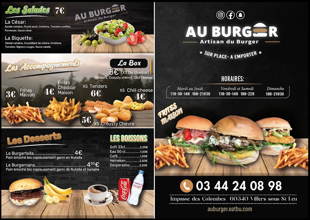 Menu_AU BURGER_Villers-sous-Saint-Leu_image_2