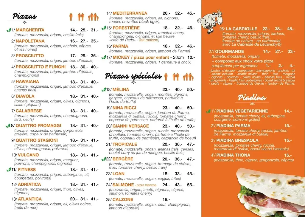 Menu_Hallo pizza chez Beny_Bulle_image_1