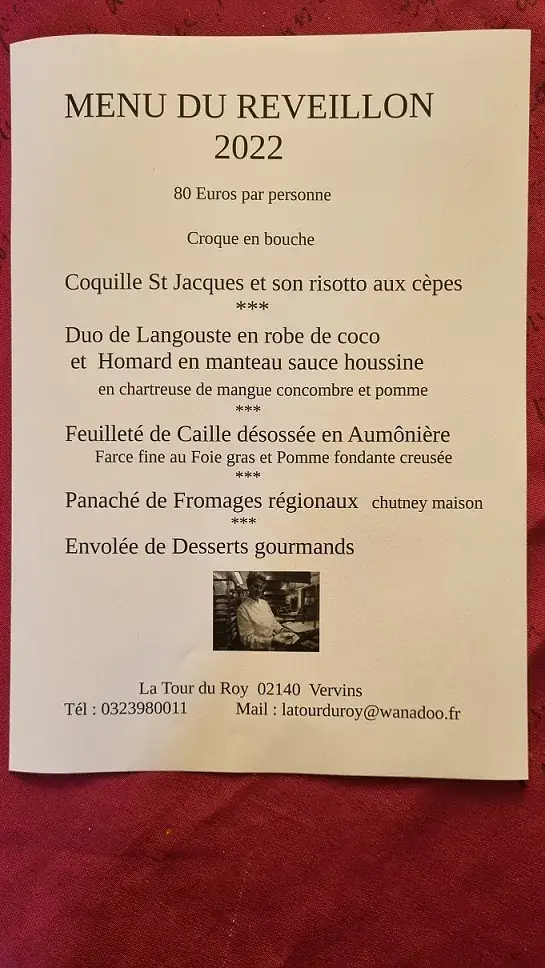 Menu_La Tour Du Roy_Vervins_image_1