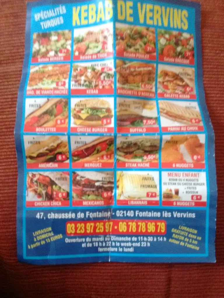 Menu_Kebab de vervins_Fontaine-lès-Vervins_image_4