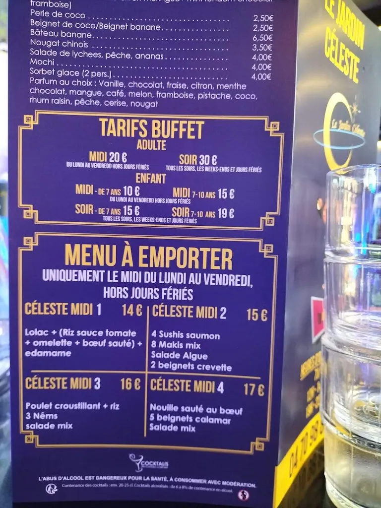 Menu_Le Jardin Céleste_Cusset_image_1