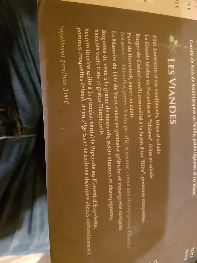 Menu_Bistro du Croisé_Wasquehal_image_4