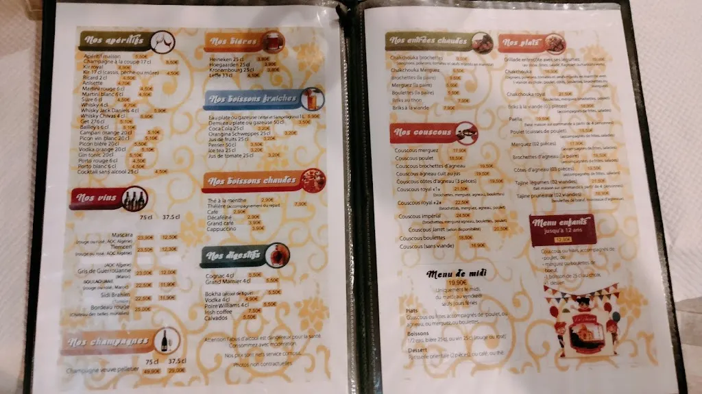 Menu_Restaurant Le Théâtre_Wasquehal_image_1