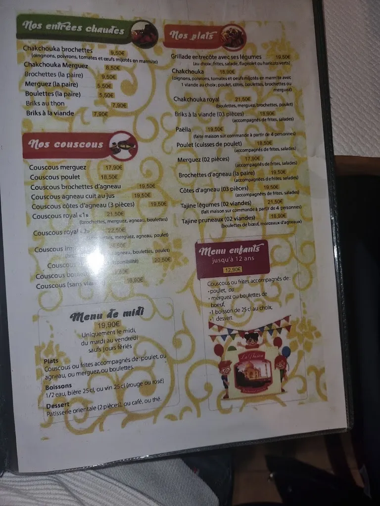 Menu_Restaurant Le Théâtre_Wasquehal_image_2