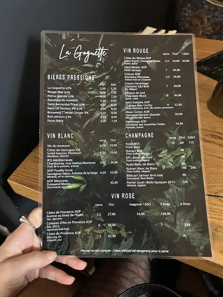 Menu_La Goguette_Wasquehal_immagine_2