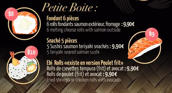 Menu_Chez Sushi LA PLAGNE Aime 2000_Aime-la-Plagne_image_4