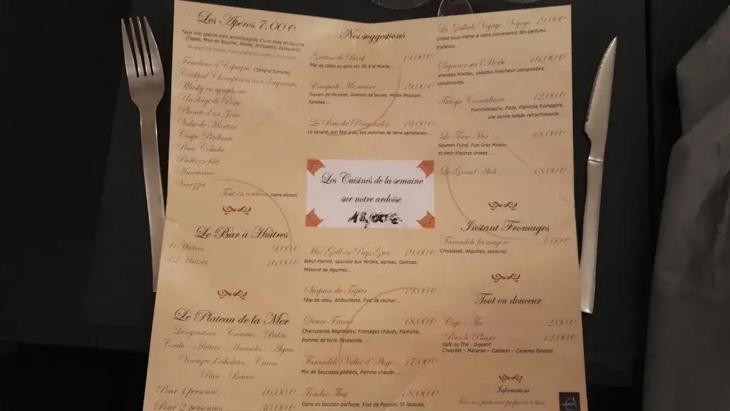 Menu_Le Bonheur D'un Jour_Waziers_image_1