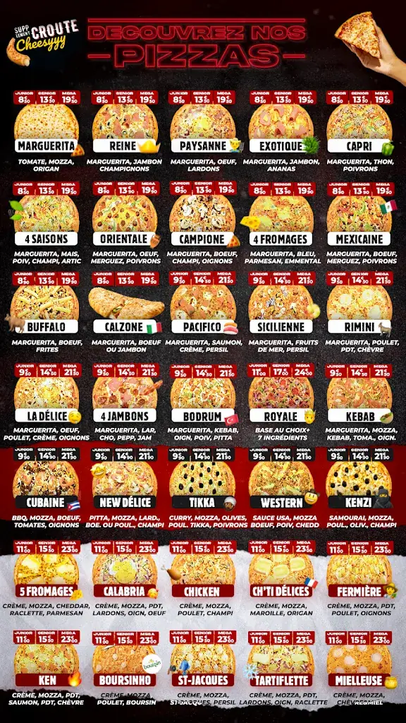 Menu_Pizzas Délices_Waziers_image_1