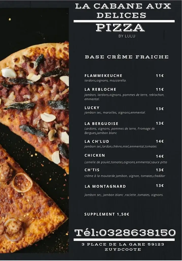 Menu_La cabane aux délices_Zuydcoote_image_1