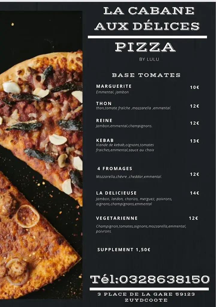 Menu_La cabane aux délices_Zuydcoote_image_2