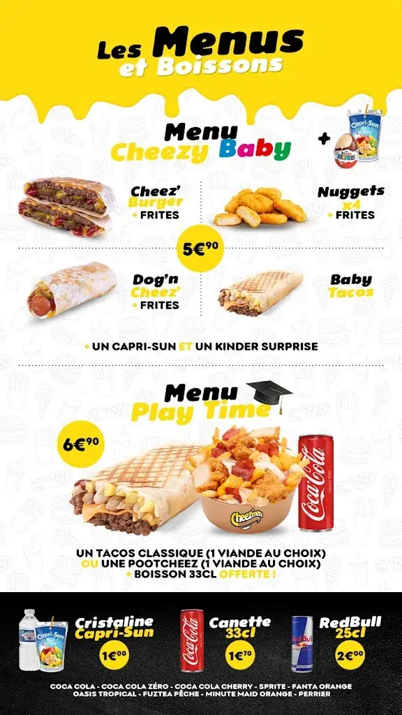 Menü_Cheezmen Wattrelos_Wattrelos_Bild_2