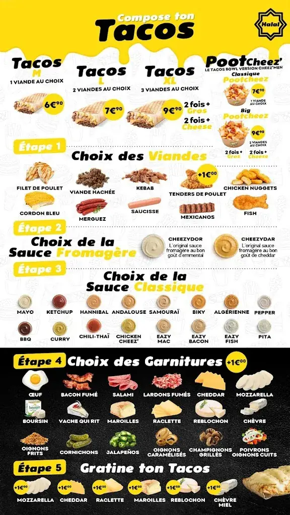 Menü_Cheezmen Wattrelos_Wattrelos_Bild_3