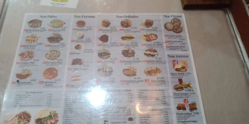 Menu_Restaurant Tarkan_Wattrelos_image_2