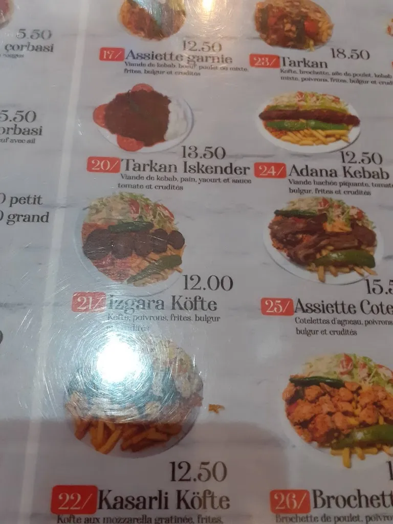 Menu_Restaurant Tarkan_Wattrelos_image_4