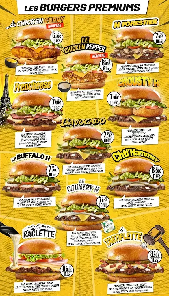 Menu_The Hammer_Wattrelos_image_1