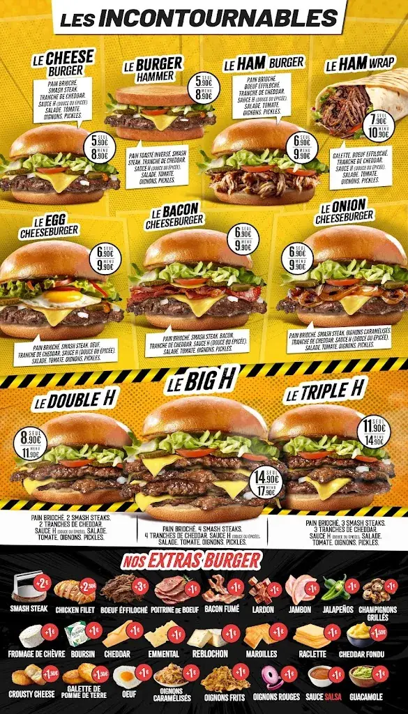 Menu_The Hammer_Wattrelos_image_2