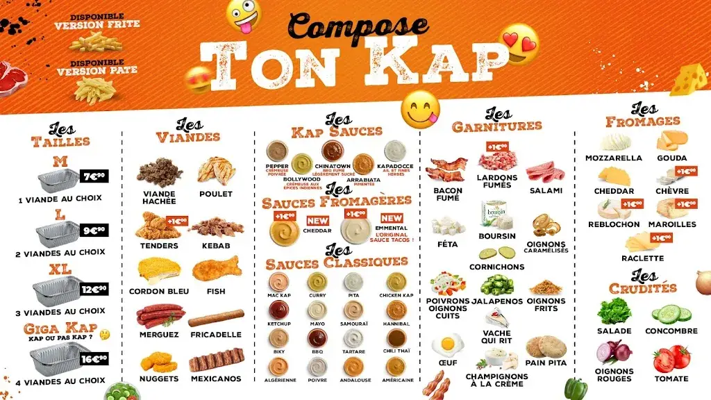 Menu_Kap Saloon Wattrelos_Wattrelos_image_4