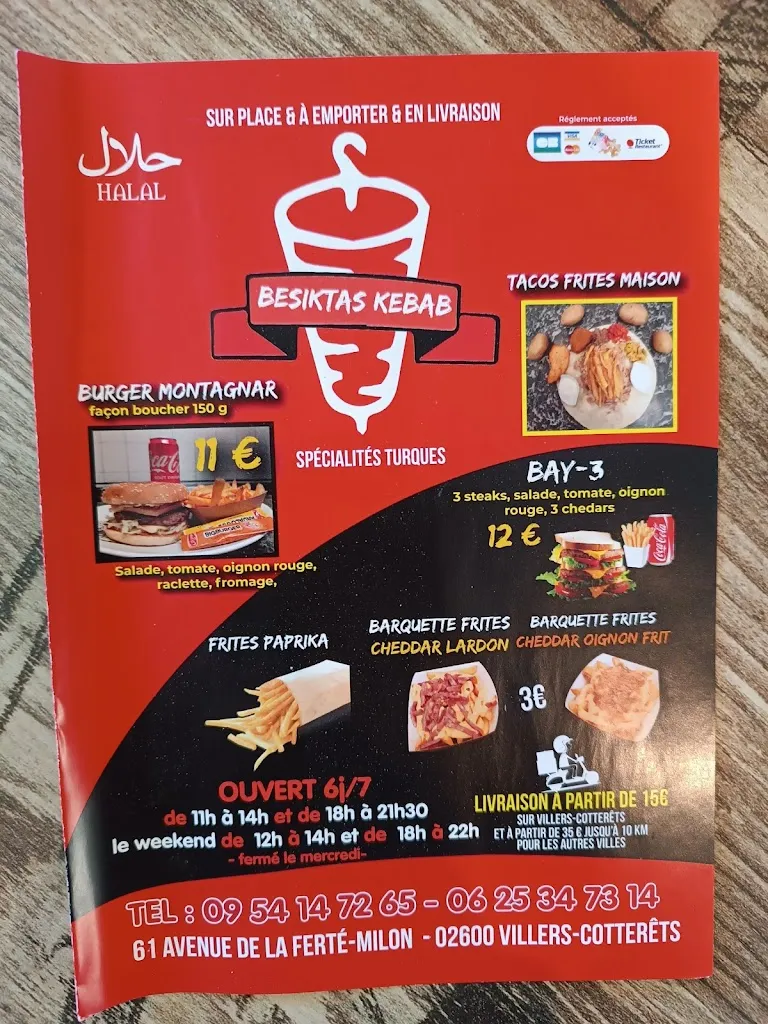 Menü_Restaurant besiktas_Villers-Cotterêts_Bild_1