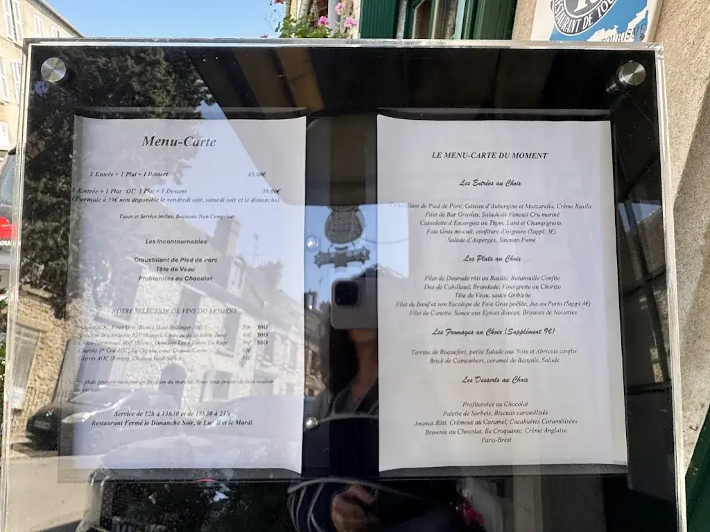 Menu_L'Escu de Rohan-Restaurant français_Rochefort-en-Yvelines_image_3