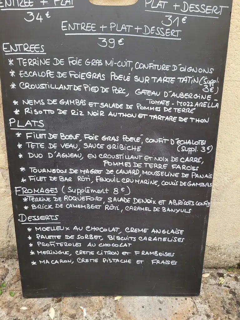 Menu_L'Escu de Rohan-Restaurant français_Rochefort-en-Yvelines_image_4