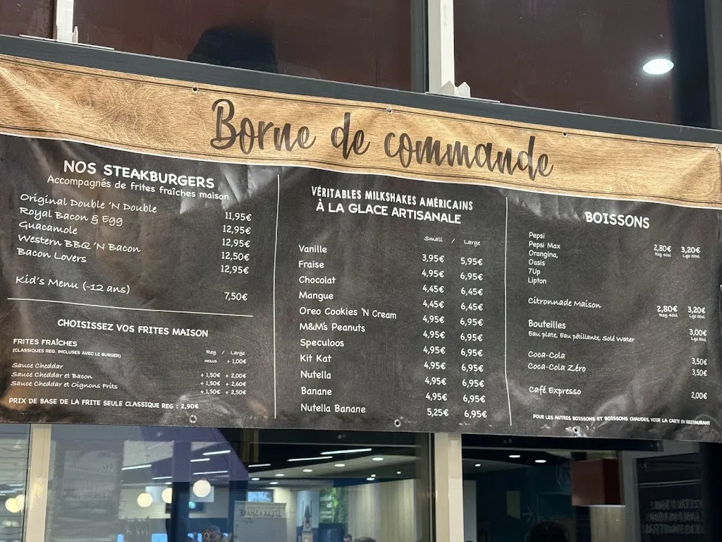 Menu_Steak n' Shake - Aire d'Achères Ouest_Achères-la-Forêt_image_1