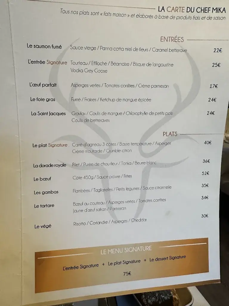 Menu_Petit Corne Biche_Arbonne-la-Forêt_image_2