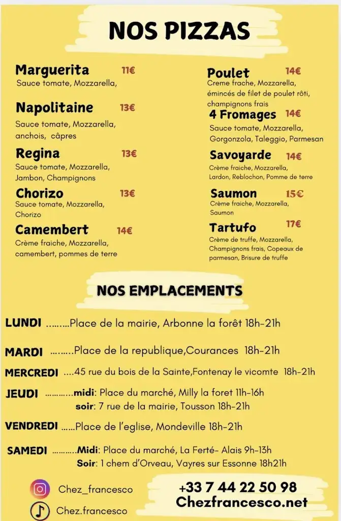 Menu_Pizza Chez Francesco_Arbonne-la-Forêt_image_1