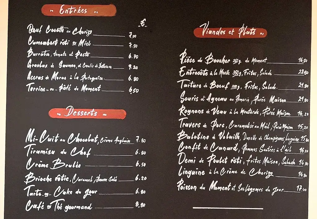 Menu_Restaurant LA FLEUR DE LYS_Houssaye-en-Brie_image_3