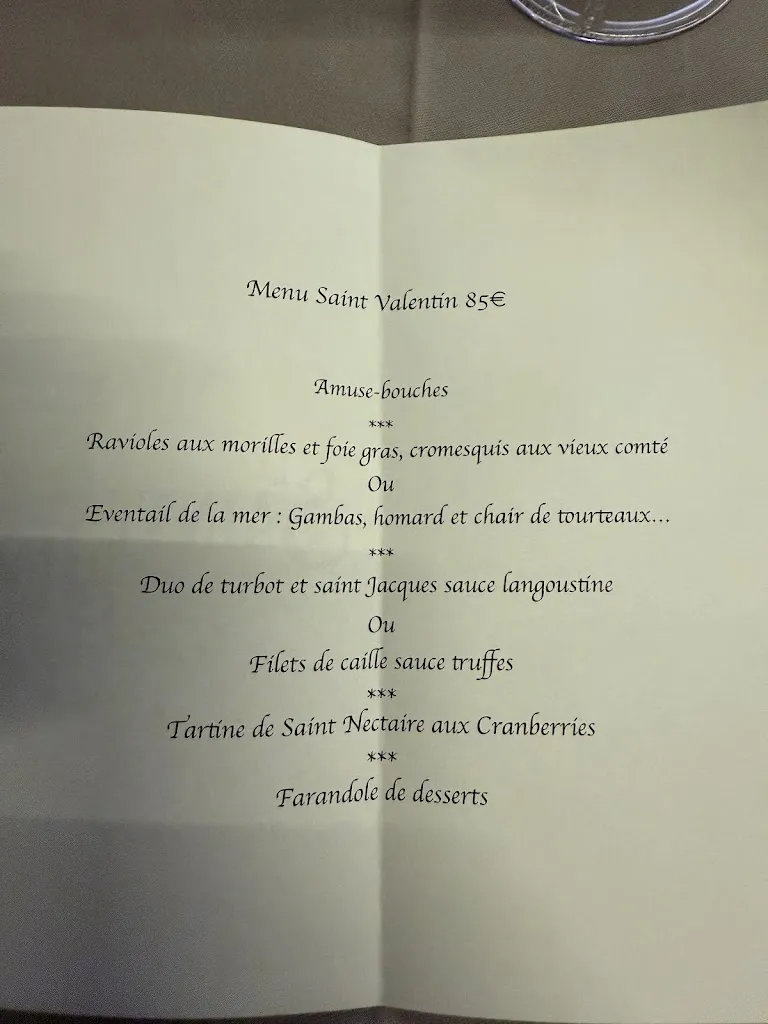 Menu_Le Sainte Jeanne_Cormeilles-en-Vexin_image_1