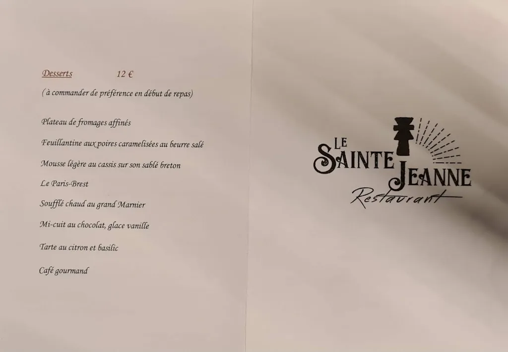 Menu_Le Sainte Jeanne_Cormeilles-en-Vexin_image_3
